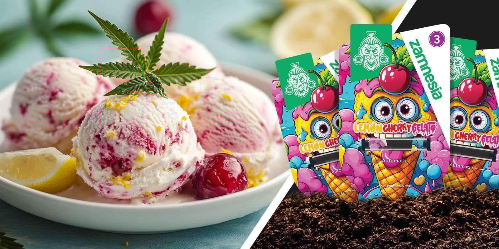 Lemon Cherry Gelato