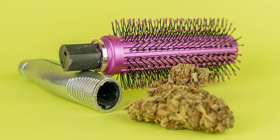 Cachette Brosse à Cheveux