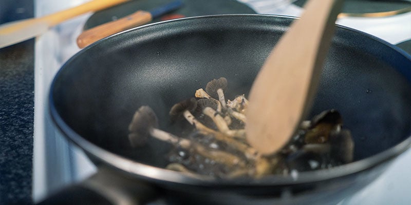 Comment la cuisson affecte les champignons magiques ?