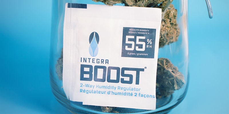 STOCKER VOTRE CANNABIS AVEC INTEGRA BOOST