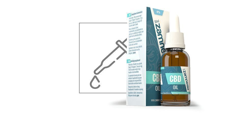 HUILE DE CBD (ZAMNESIA) 4 %