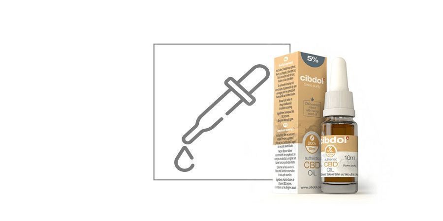 UILE DE GRAINE DE CHANVRE AU CBD 5 % (CIBDOL)