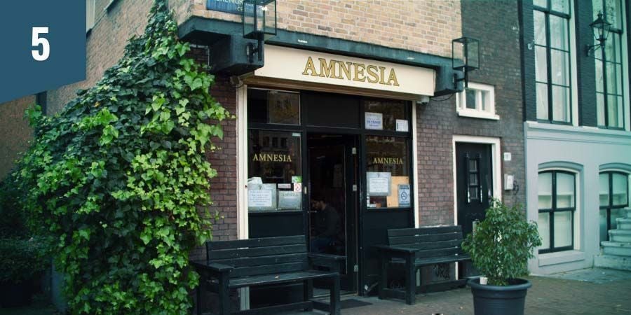 Coffeeshop Amnesia Amsterdam - Meilleures Indica