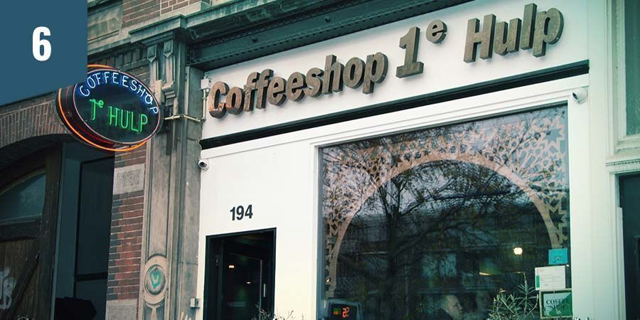 Coffeeshop 1e Hulp Amsterdam - Meilleures Indica