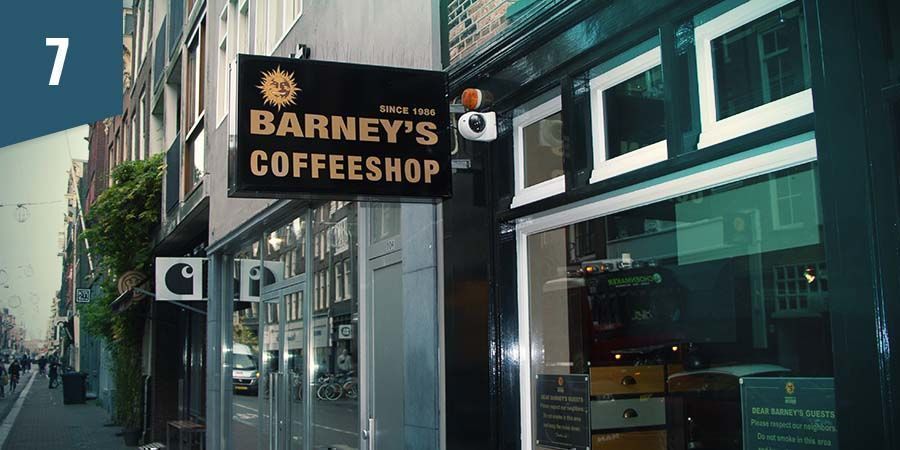 Barney's Coffeeshop Amsterdam - Meilleures Indica