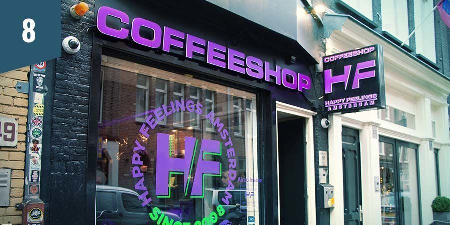 Happy Feelings Coffeeshop Amsterdam - Meilleures Indica