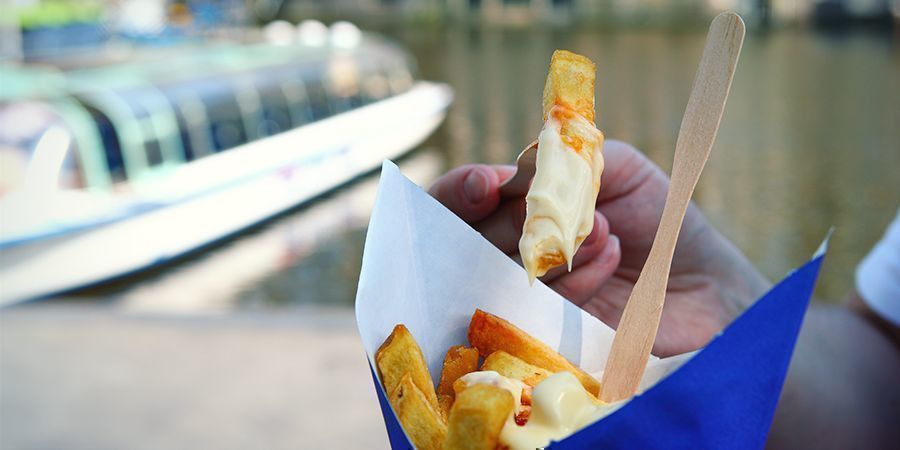 Encas pour stoner à Amsterdam : Frites