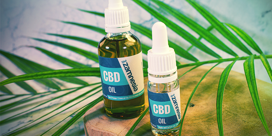 L'Huile De CBD Zamnesia 10 %