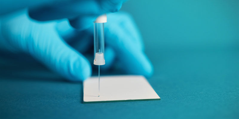 Mini Kit Test de Cannabinoïde Alpha-Cat: Déposez Le Mélange Liquide-Échantillon Dans Une Plaque De Test