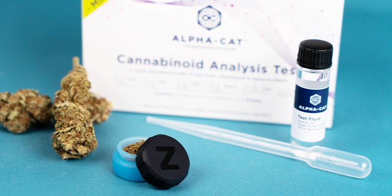 Quels Produits Au Cannabis Peut-on Tester Avec Le Mini Kit Test De Cannabinoïde Alpha-cat ?