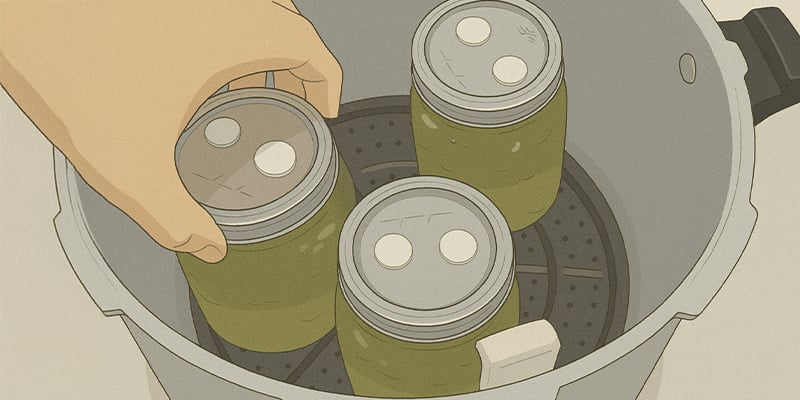 3. Stérilisez votre pot