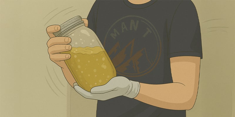 6. Oxygénez votre culture liquide