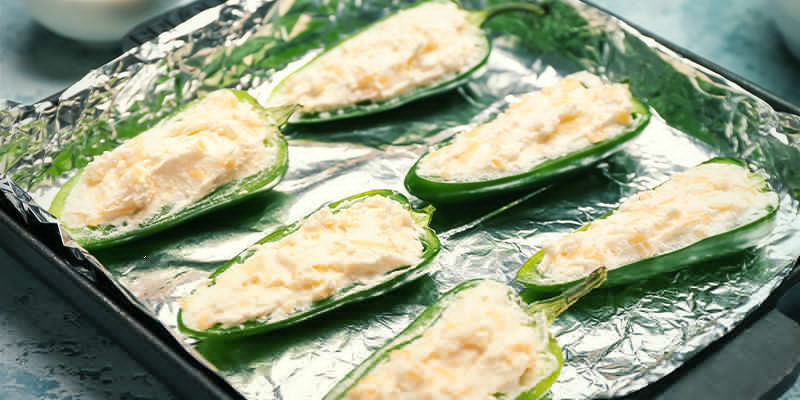 Jalapeño Poppers Cuits Au Four: Valeur Nutritive