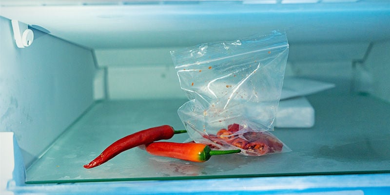 Peut-on congeler les piments ?