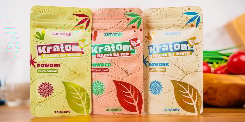 Les différents types de kratom