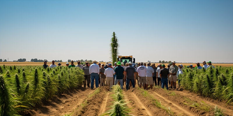 Le plus grand plant de cannabis au monde