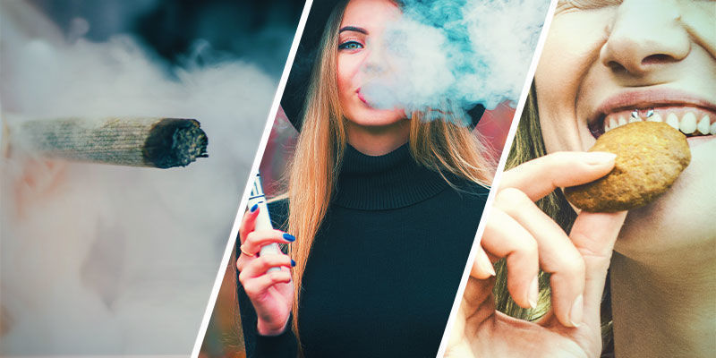 Y A-T-Il Une Différence Entre Fumer, Vaporiser Ou Manger Trop De Cannabis ?
