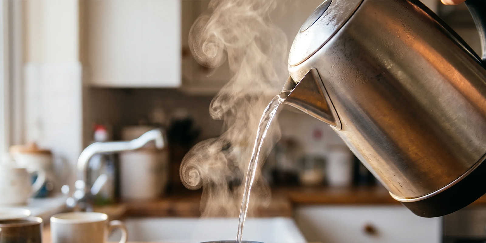 Faites bouillir l&rsquo;eau, puis laissez-la refroidir