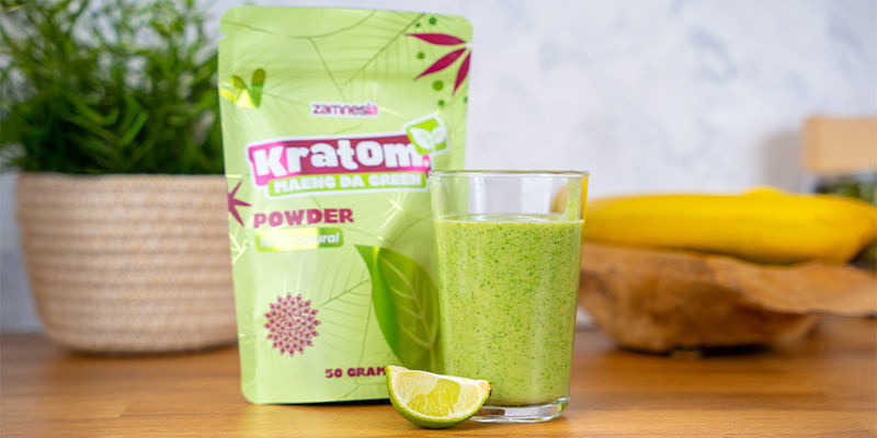 Smoothie crémeux à l’avocat et au kratom