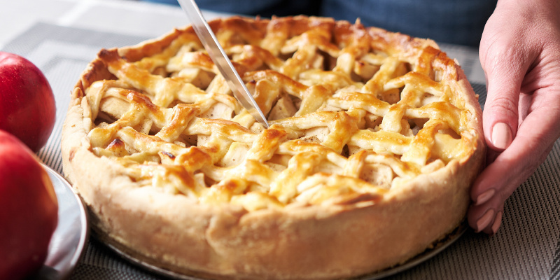 Dessert — Tarte aux pommes qui tabasse