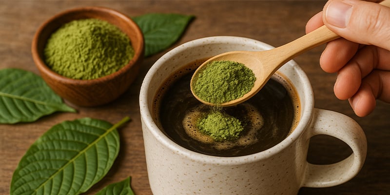 Le cas du mélange entre kratom et café