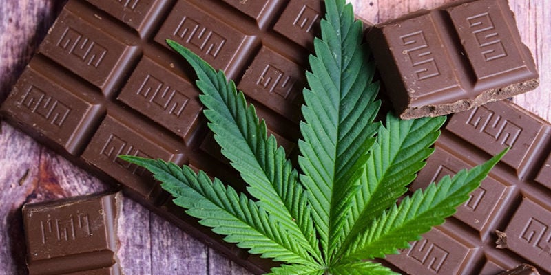Chocolat au cannabis