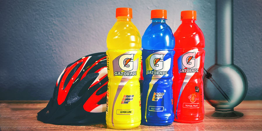 Alternatives À L'Eau Des Bongs: Gatorade