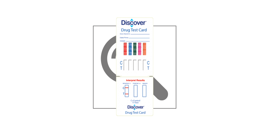 Carte Test Dépistage De Drogues 5 Panel