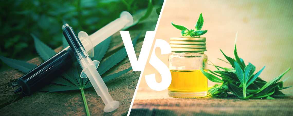 Huile de CBD vs. Huile de Rick Simpson Huile de CBD vs. Huile de Rick Simpson
