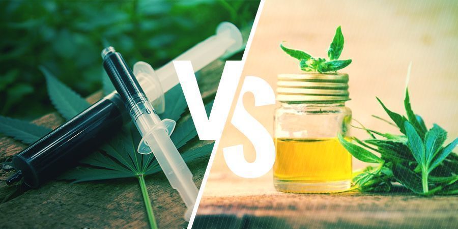 Huile de CBD vs. Huile de Rick Simpson Huile de CBD vs. Huile de Rick Simpson