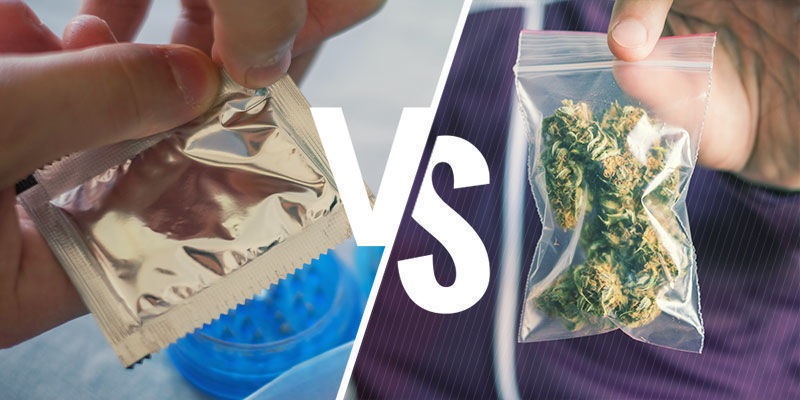 Cannabis Synthétique Comparé Au Naturel