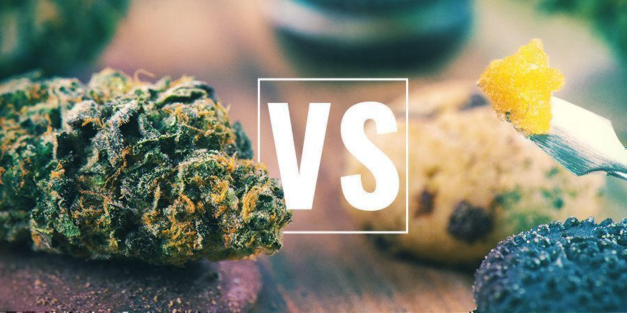 Fleurs De Cannabis Vs Comestibles Vs Concentrés