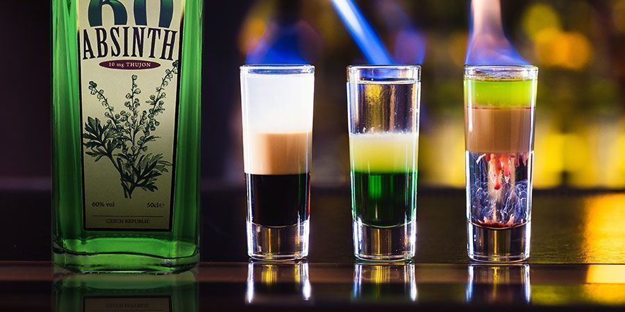 LES COKTAILS D’ABSINTHE