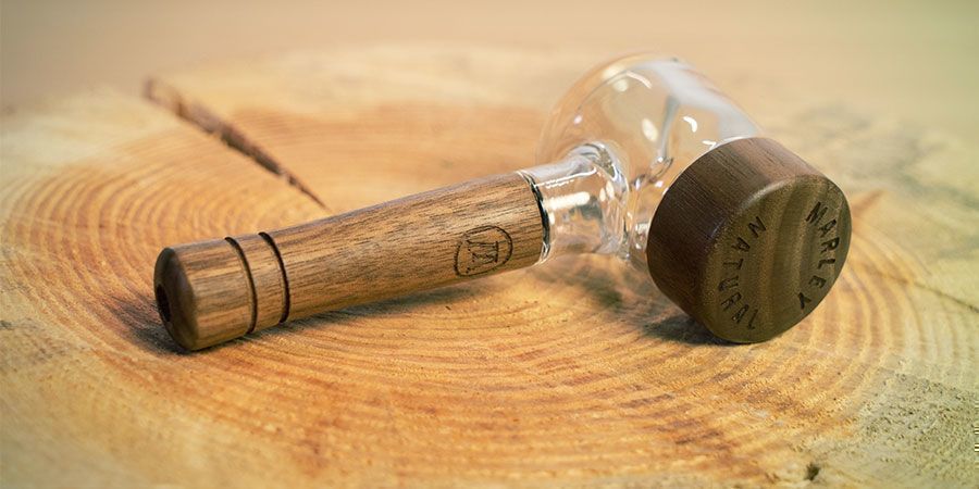 Recommandations En Termes De Pipe Pour Cannabis : Pipe Wave Hybride Verre/Bois