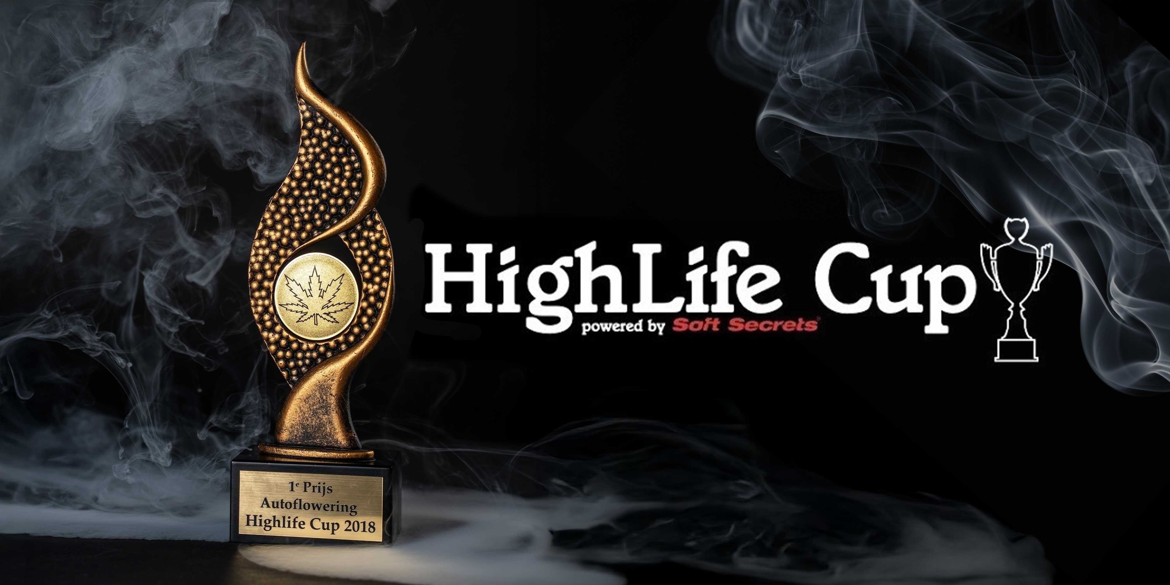 HighLife Cup 2018 — 1e place dans la catégorie Autofloraison (Sticky Beast Auto)