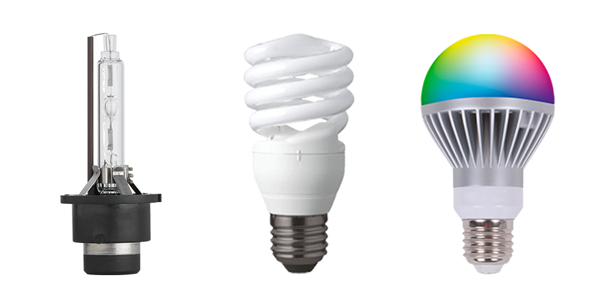 TYPES DE LAMPES