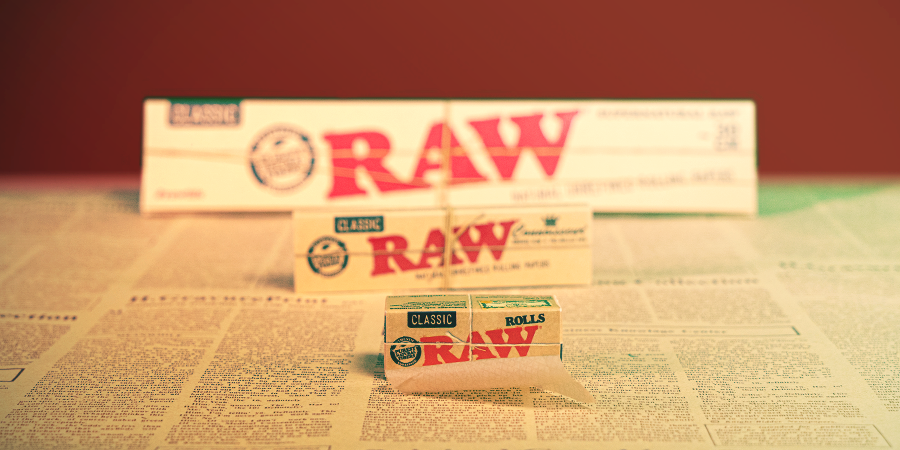 FEUILLES À ROULER RAW DANS DIFFÉRENTES TAILLES