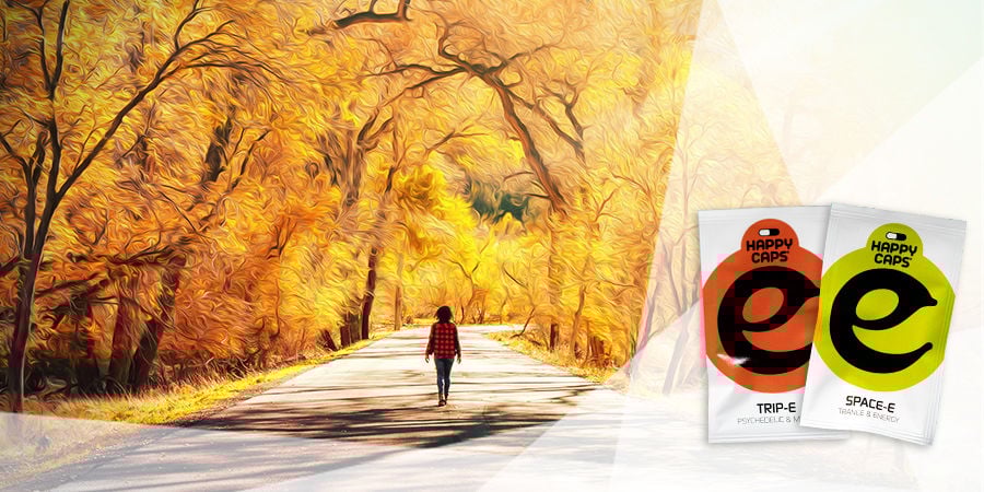 Psychédélique Happy Caps : Psychédélique