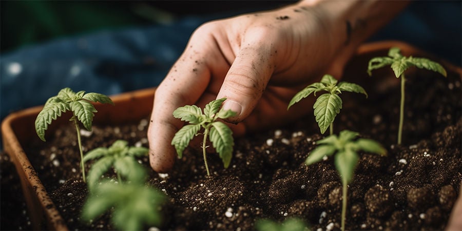 Pourquoi faire germer des graines de cannabis en terre ?