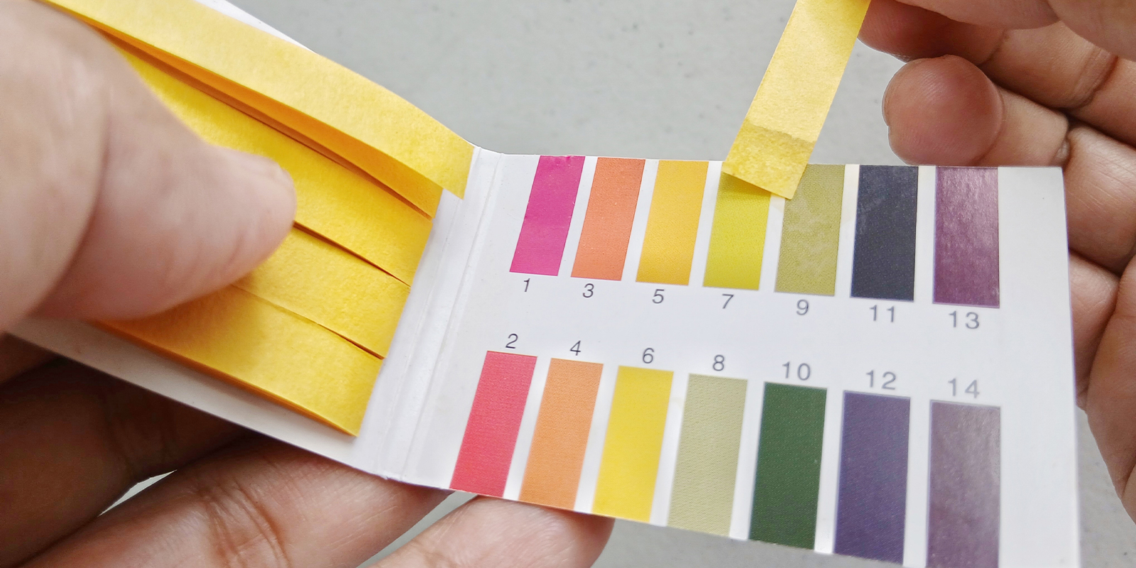 Bandelettes de test pH