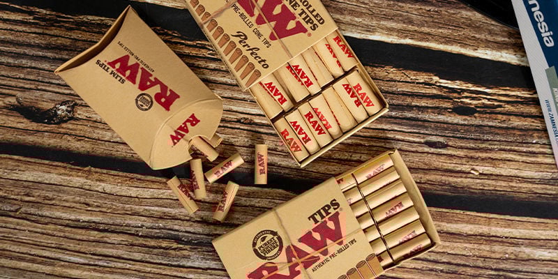 Cartons Raw Pré-Roulés