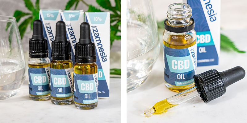 L'Huile De CBD Zamnesia 10 %