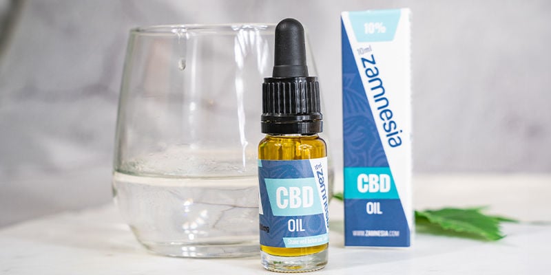 L'Huile De CBD Zamnesia 10 %