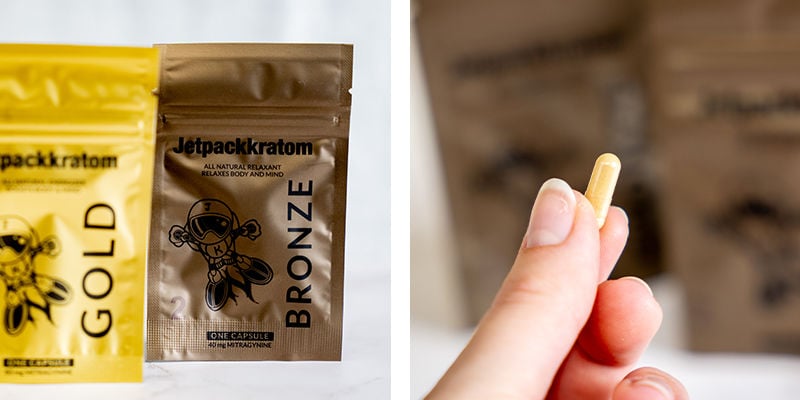 Extrait De Jetpackkratom Bronze - Gélules