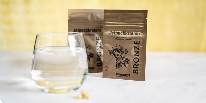 Extrait De Jetpackkratom Bronze - Gélules