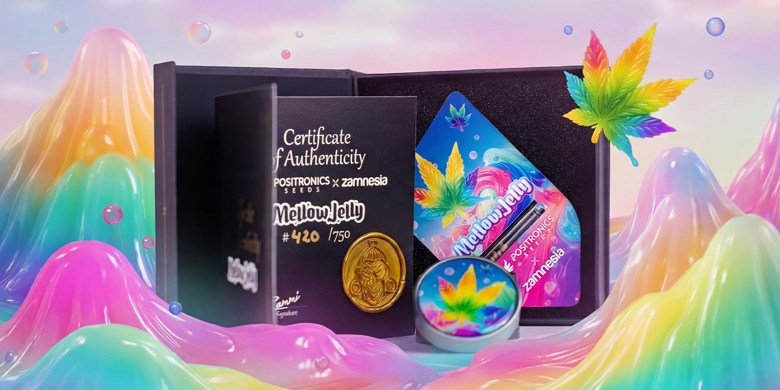 Mellow Jelly – Positronics Seeds x Zamnesia Seeds : un classique crémeux et sucré en collab
