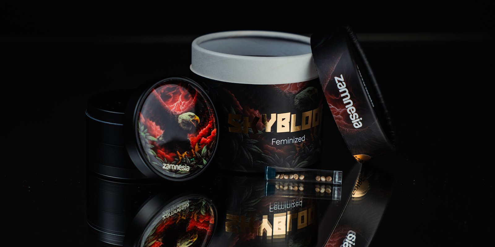 Skyblood - Zamnesia Seeds : puissance d'une landrace et signature d'une OG Skyblood - Zamnesia Seeds : puissance d'une landrace et signature d'une OG