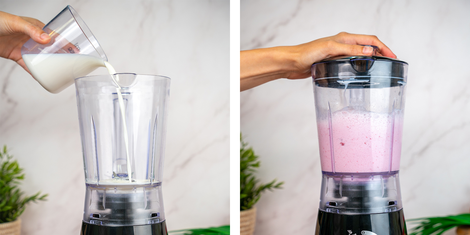 Étape 2 : mélangez le milkshake