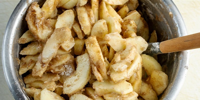 Préparer la garniture