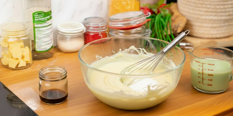 Mélangez les ingrédients liquides